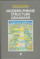 Cover for Modern phrase structure grammar