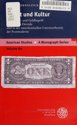 Cover for Kredit und Kultur.