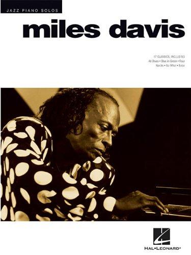 Cover for Miles Davis (Jazz Piano Solos Series)