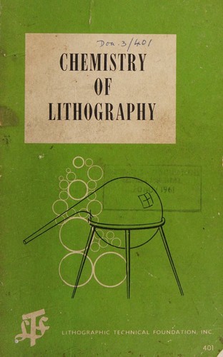 Cover for Chemistry of lithography.