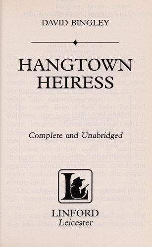 Cover for Hangtown Heiress