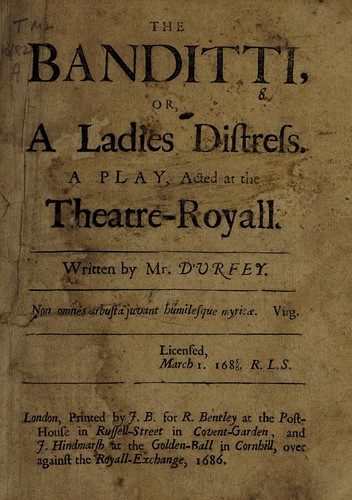 Cover for The banditti