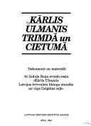 Cover for Kārlis Ulmanis trimdā un cietumā