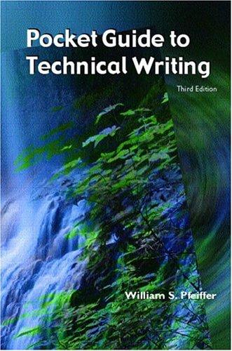 Cover for Pocket guide to technical writing