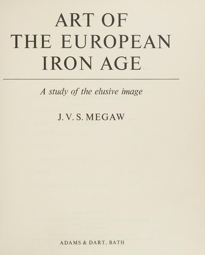 Cover for Art of the European Iron Age