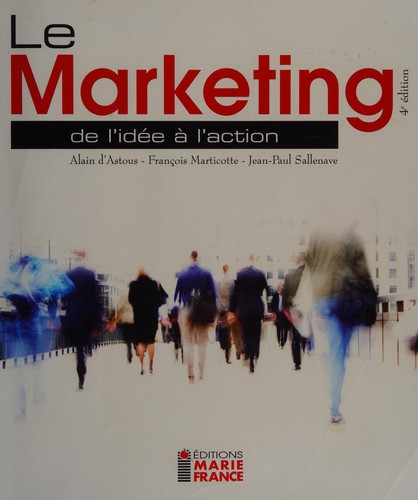 Cover for Le marketing