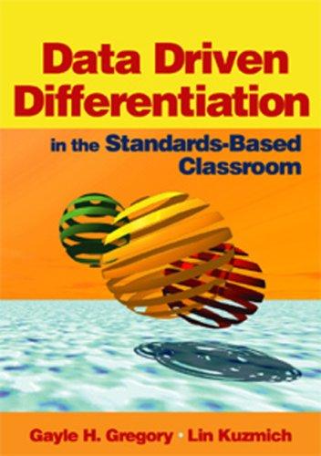 Cover for Data Driven Differentiation in the Standards-Based Classroom