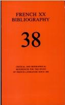 Cover for French XX Bibliography