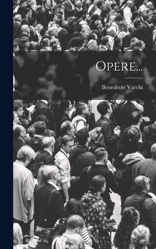 Cover for Opere...