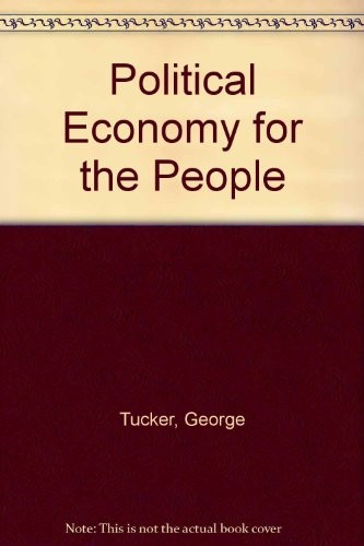 Cover for Political economy for the people