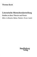 Cover for Literarische Menschendarstellung