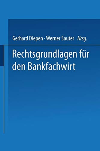 Cover for Rechtsgrundlagen für den Bankfachwirt