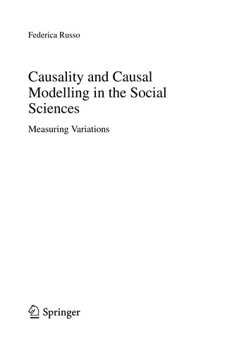 Cover for Causality and Causal Modelling in the Social Sciences