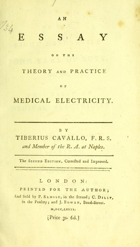 Cover for An essay on the medicinal properties of factitious airs
