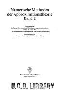 Cover for Numerische Methoden der Approximationstheorie, Band 2