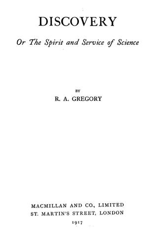 Cover for Discovery