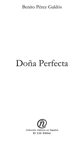 Cover for Don a Perfecta