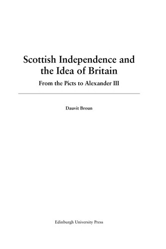 Cover for Scottish independence and the idea of Britain