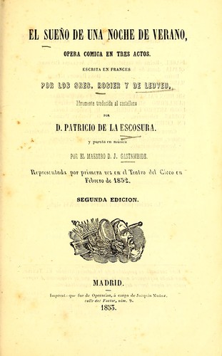Cover for El sueño de una noche de verano