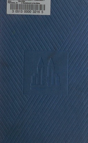 Cover for A guidebook to the Bible.