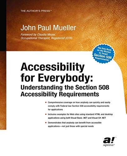 Cover for Accessibility for Everyone