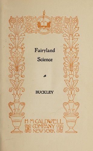 Cover for Fairyland science