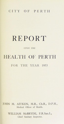 Cover for [Report 1953]