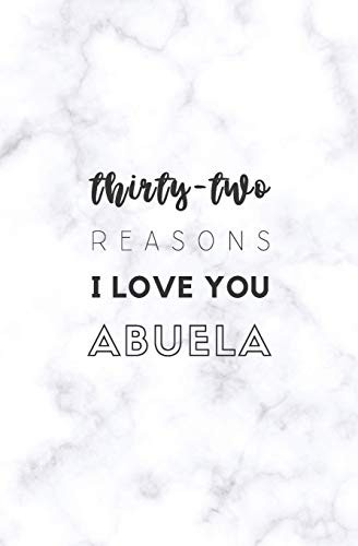 Cover for 32 Reasons I Love You Abuela
