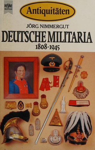 Cover for Deutsche Militaria 1808-1945
