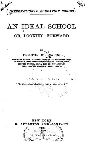 Cover for ideal school