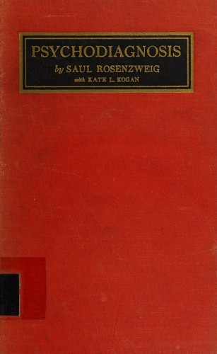 Cover for Psychodiagnosis; an introduction to tests in the clinical practice of psychodynamics