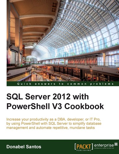Cover for SQL Server 2012 with PowerShell V3 Cookbook