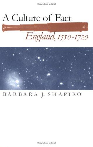 Cover for A Culture of Fact