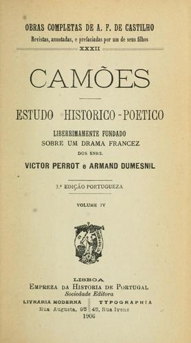 Cover for Camões