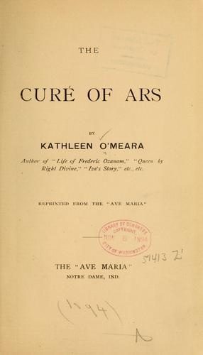 Cover for The curé of Ars