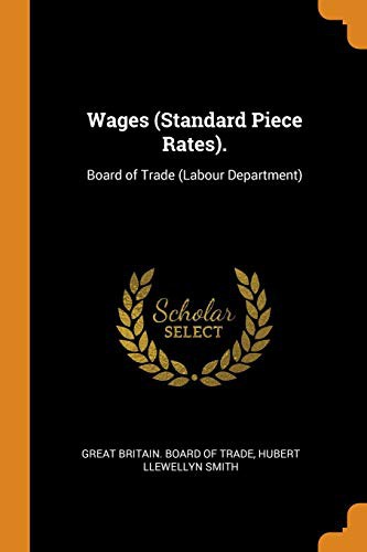 Cover for Wages .