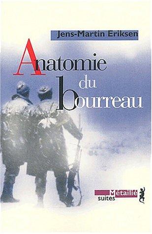 Cover for Anatomie du bourreau