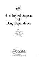 Cover for Sociological aspects of drug dependence.