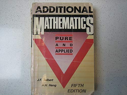 Cover for Additional mathematics