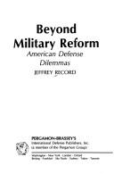 Cover for Beyond military reform