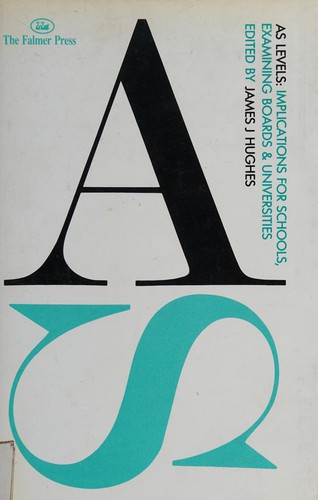 Cover for AS levels