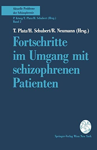 Cover for Fortschritte im Umgang mit schizophrenen Patienten