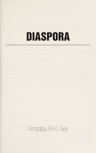 Cover for Diaspora