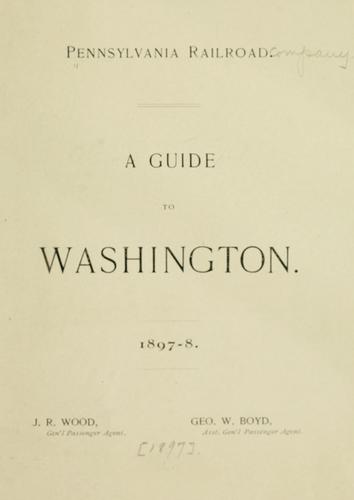 Cover for A guide to Washington.