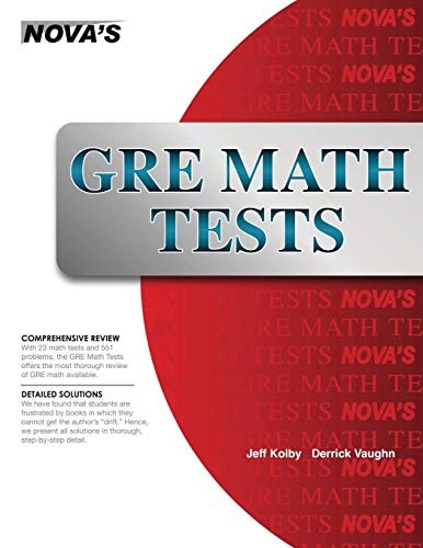 Cover for GRE Math Tests