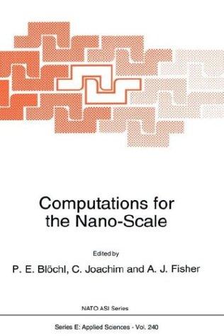 Cover for Computations for the nano-scale