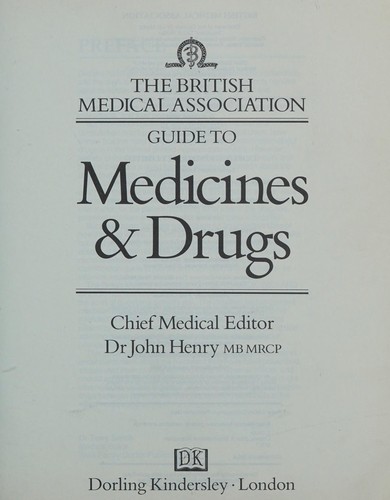 Cover for The British Medical Association guide to medicines & drugs