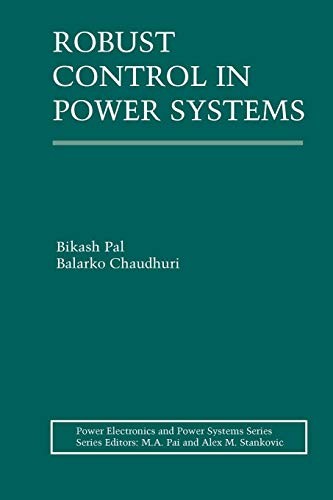 Cover for Robust Control in Power Systems