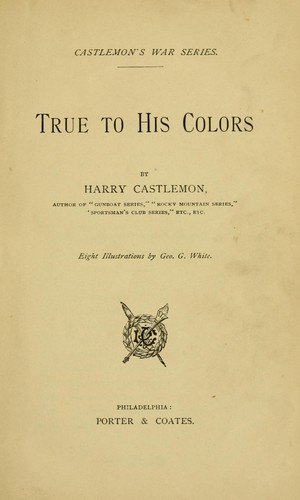 Cover for True to his colors