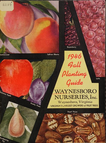 Cover for 1946 Fall planting guide